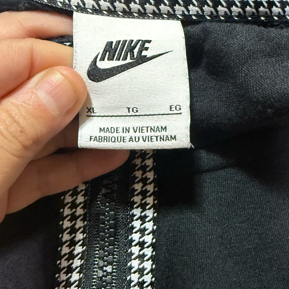 Nike Black Half-Zip with‎ Orange Logo